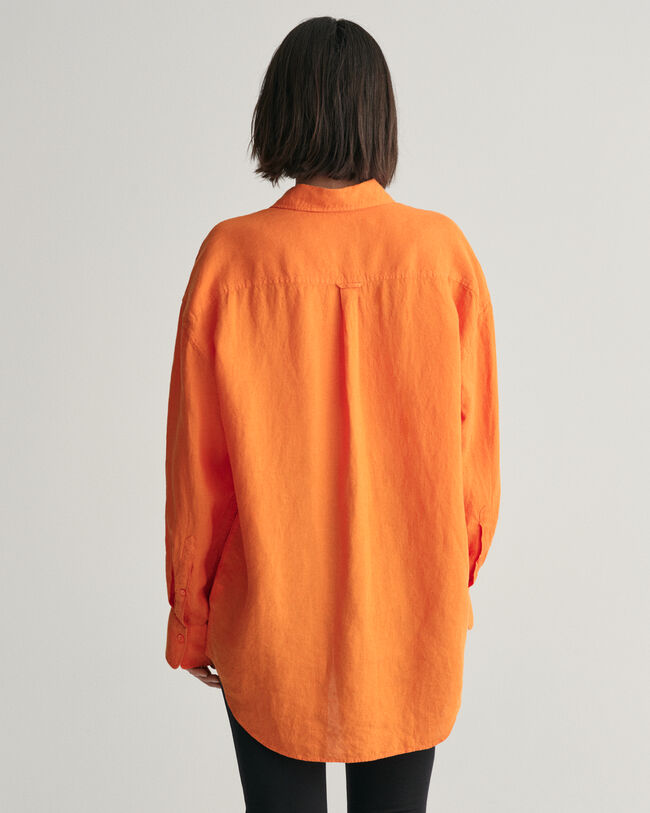 Oversized Leinen Bluse