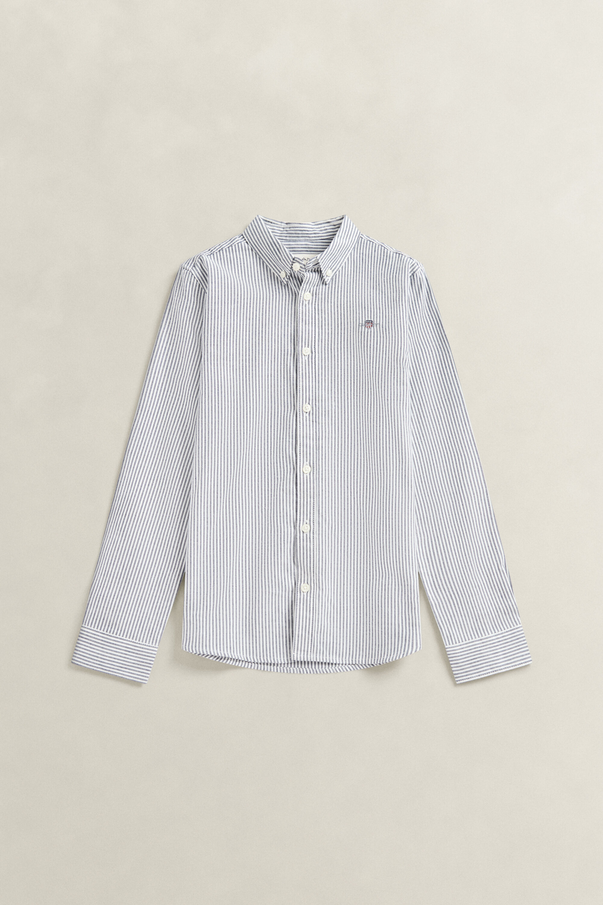 Camicia Oxford a righe Shield Teen Boys