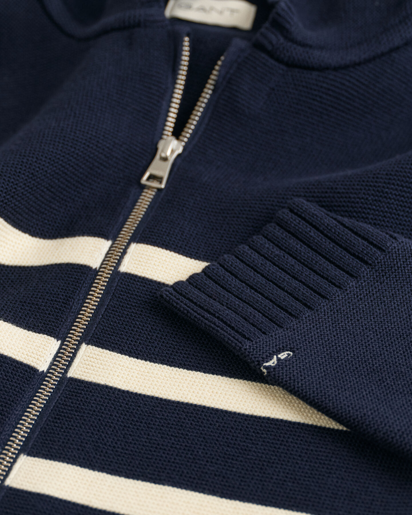 Teen Girls Breton Striped Strickpullover