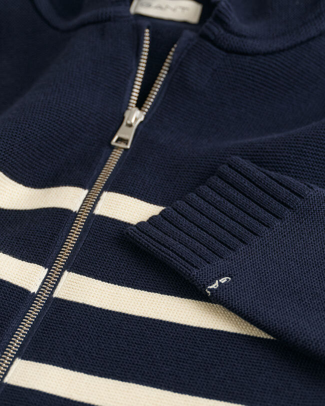 Teen Girls Breton Striped Strickpullover