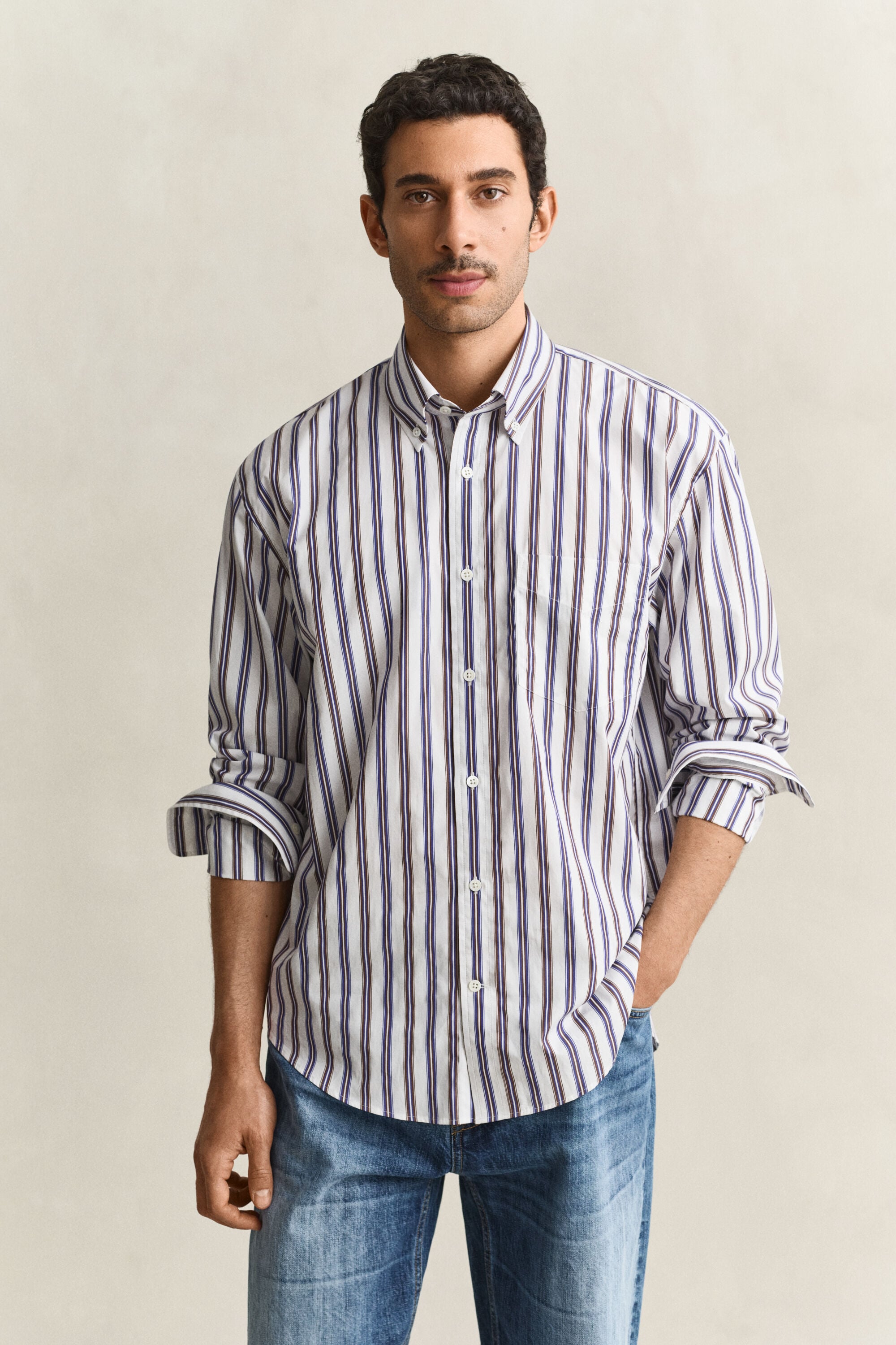 Camicia in popeline Pinnacle
