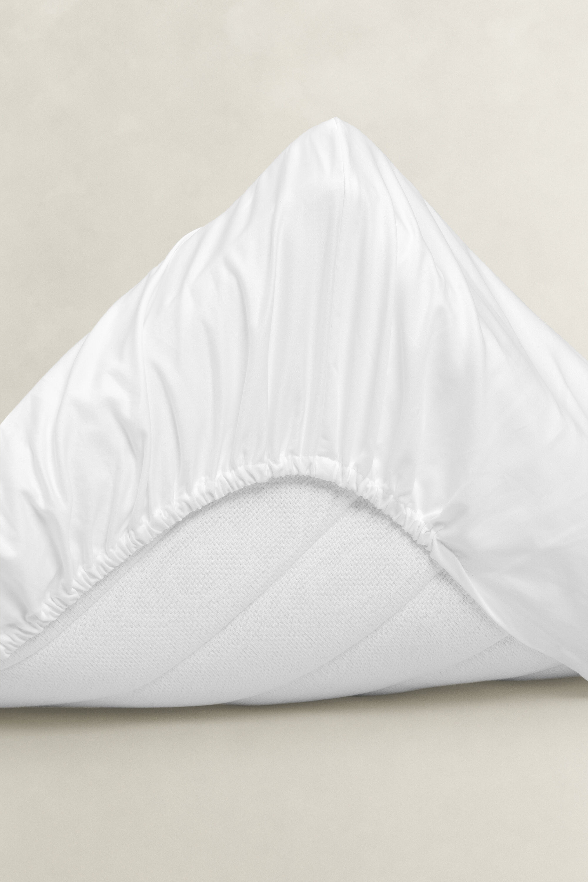 Sateen Double Fitted Sheet