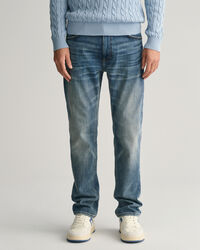 Regular Fit Archive Wash Jeans
