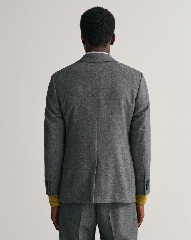 Anzugsakko mit Fischgrätmuster