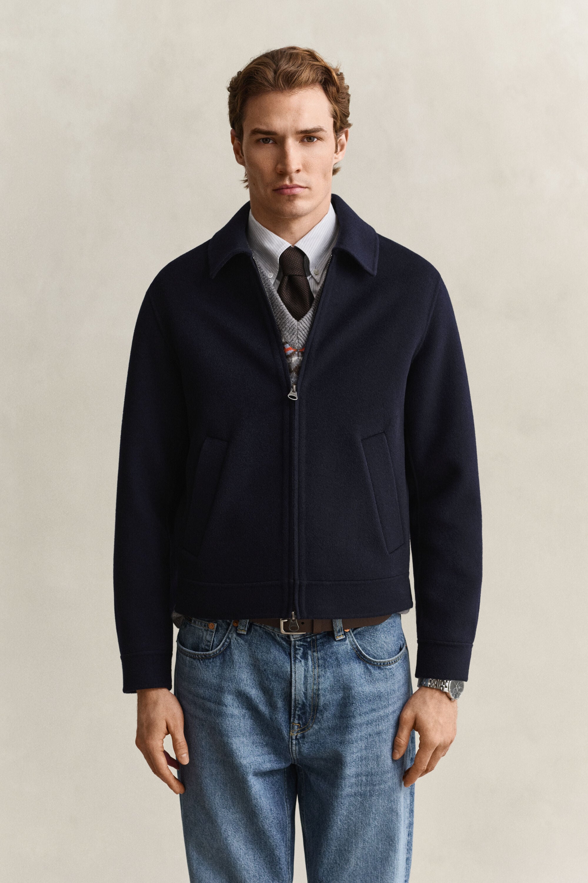 Handgenähte Jacke