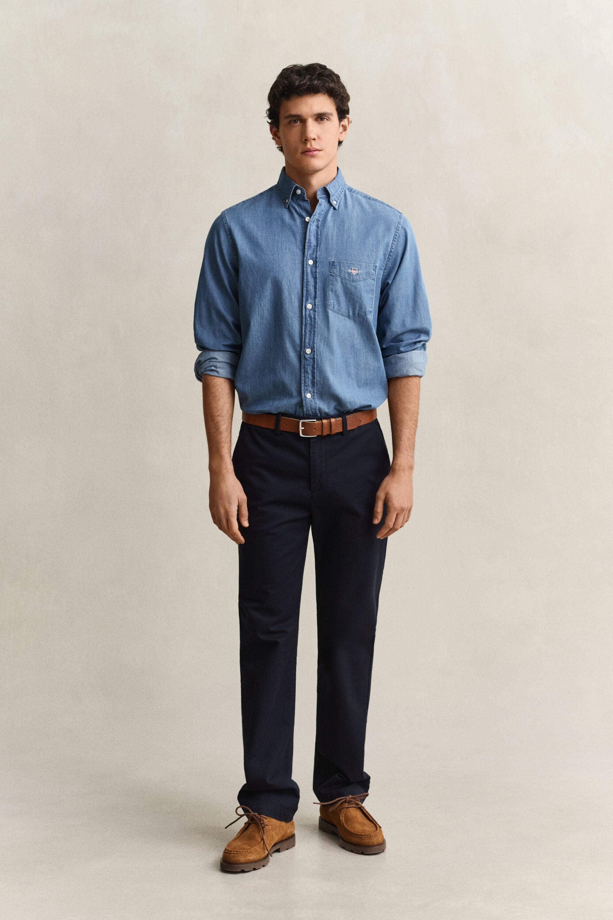 Elegante Regular Fit Chinohose