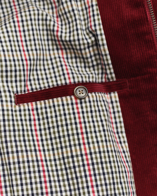 Harrington Jacke aus Cord