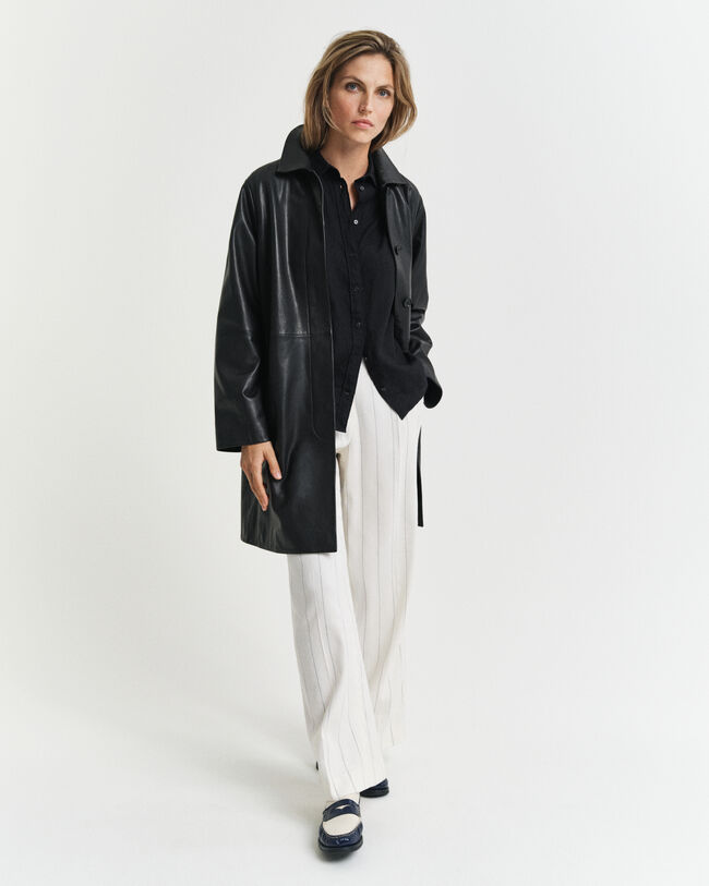 Regular Fit Leinenbluse