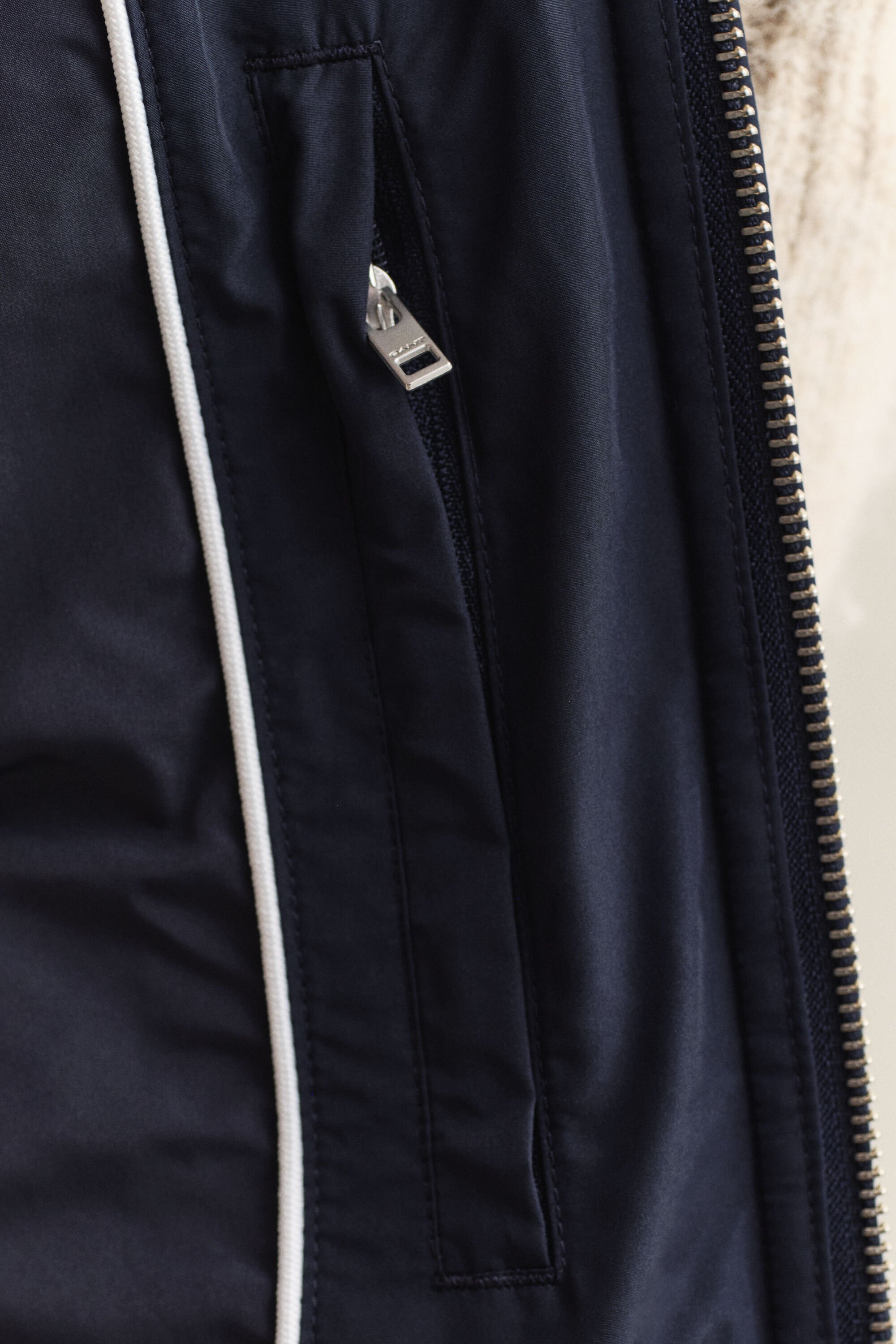 Gesteppte Windcheater Weste