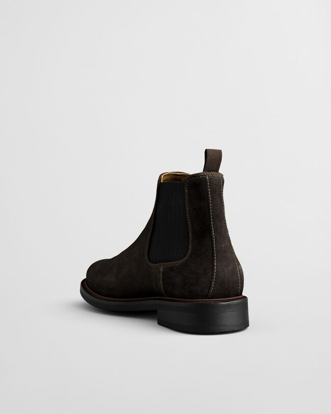 St Fairkon Chelsea Boot aus Veloursleder