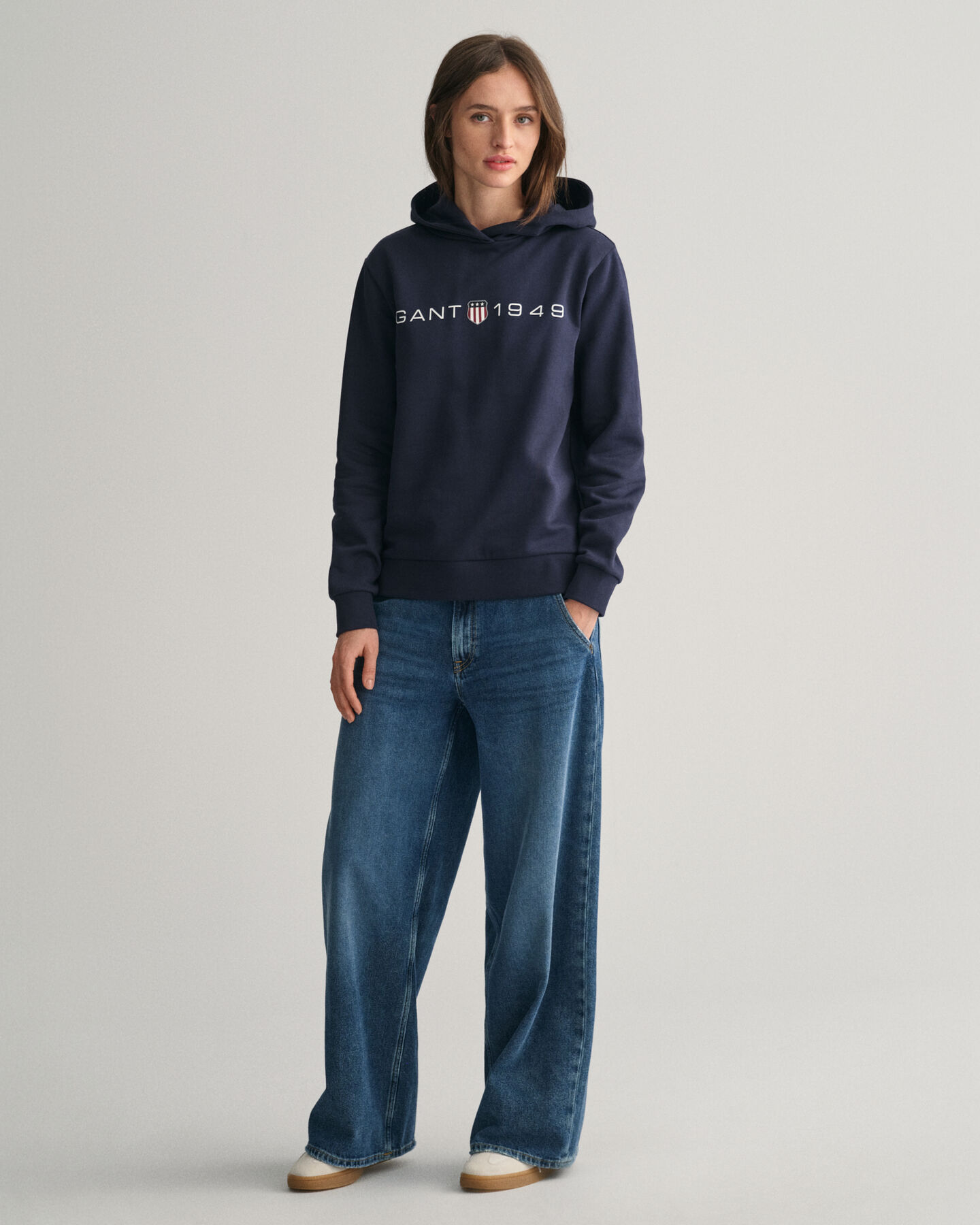 Archive Shield Hoodie mit Print