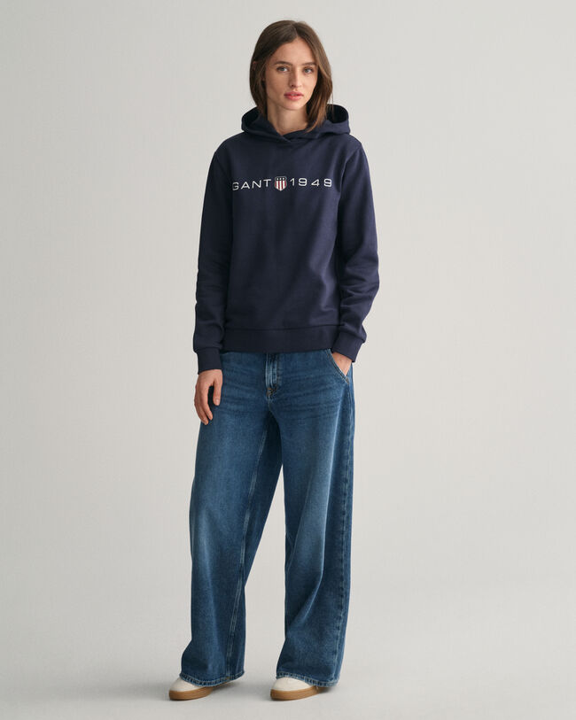 Archive Shield Hoodie mit Print