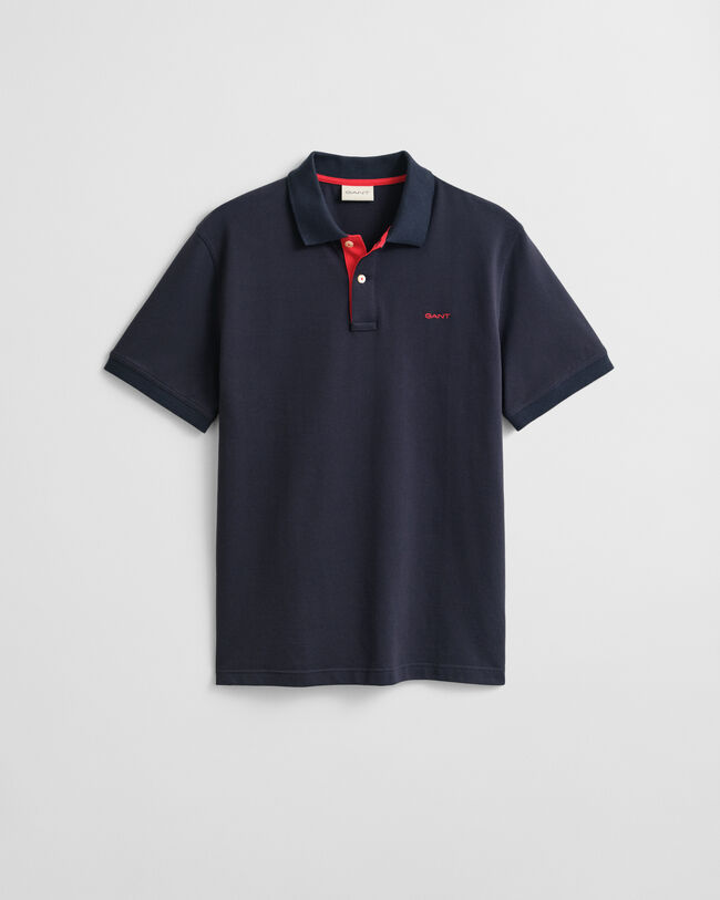 Kontrast Piqué Poloshirt