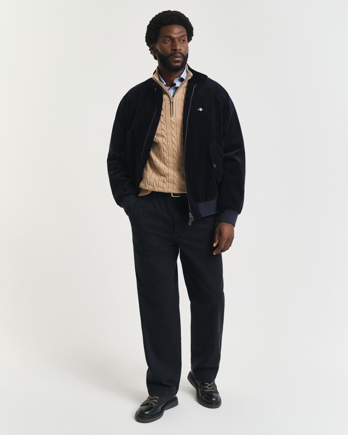 Zopfstrick Troyer aus Baumwolle