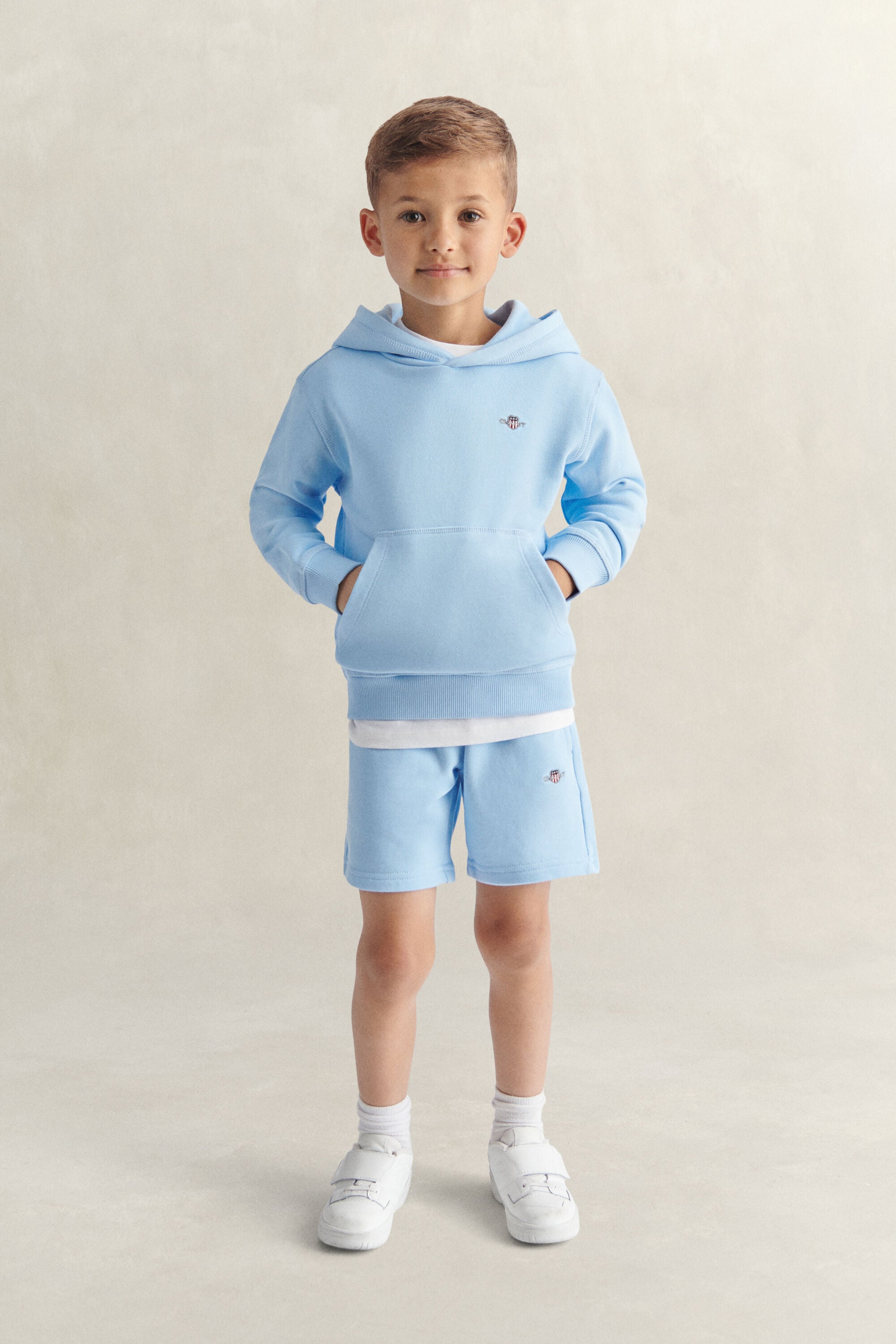Boys Shield Sweat Shorts