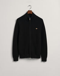 Textured Baumwoll Strickjacke