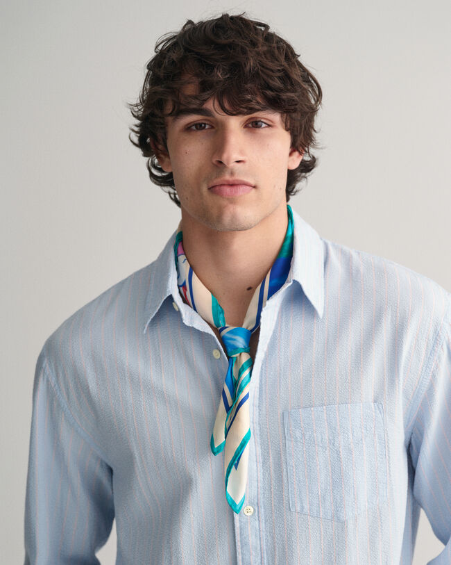 Scenery Print Seidentuch