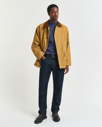 Sacker Rib Sweatshirt mit Reißverschlusskragen