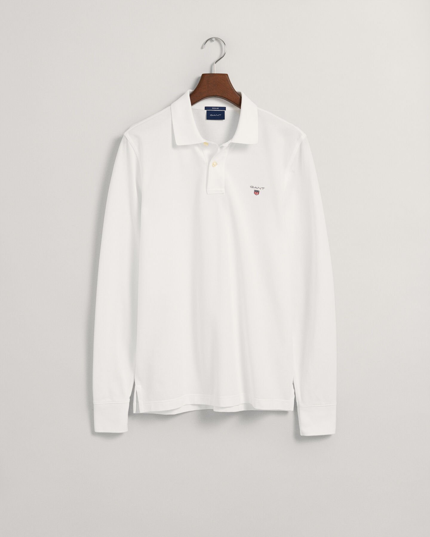 Original Piqu&eacute; Langarm-Poloshirt