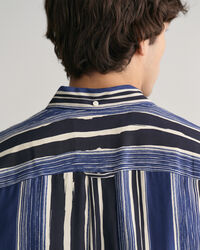 Relaxed Fit Seidenhemd mit Print