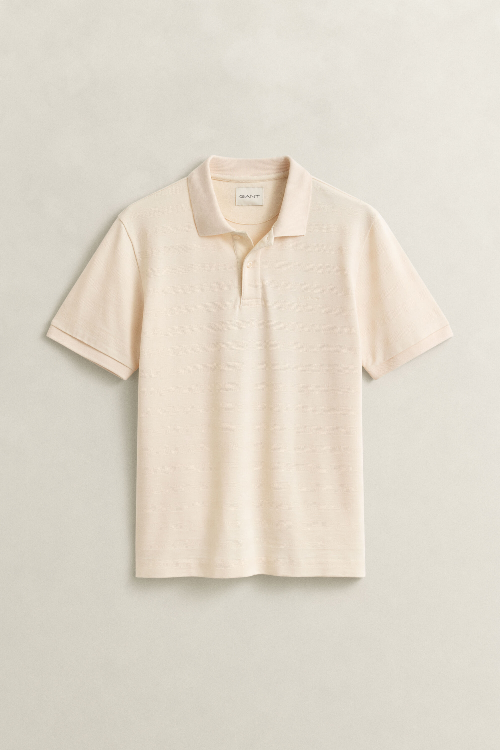 Strukturiertes Poloshirt mit Streifen