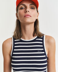 Gestreiftes Jersey Tankkleid