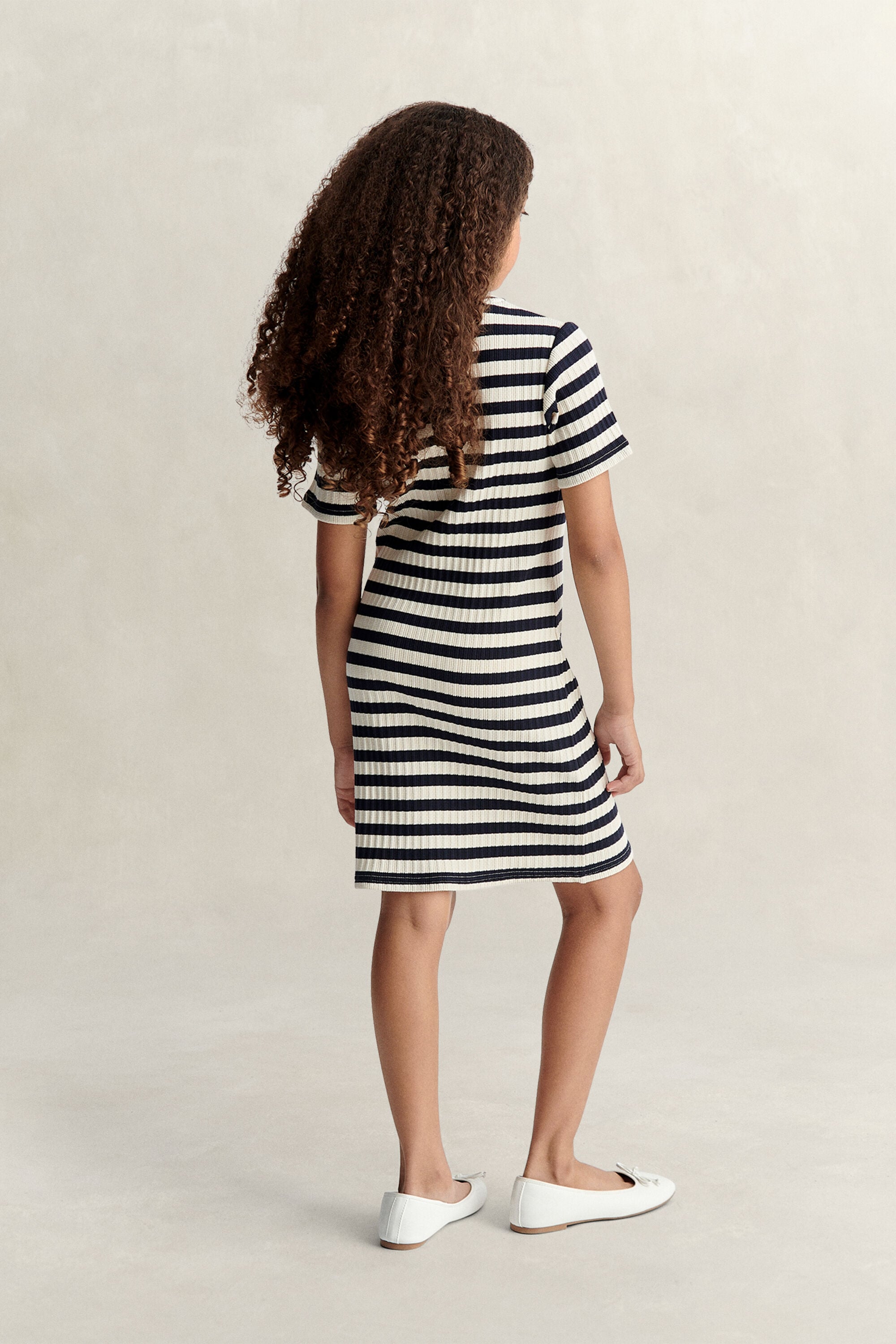 Robe à rayures Ado Fille