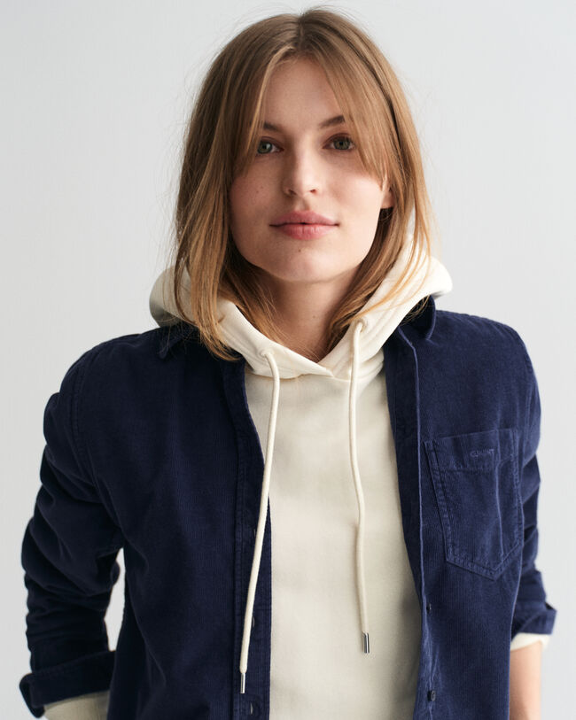 Regular Fit Cordbluse