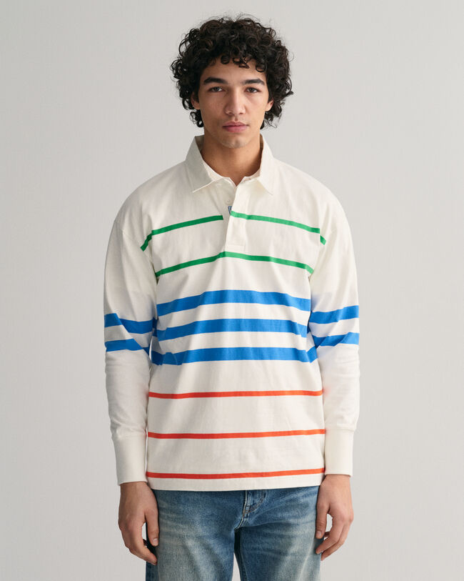 Bunt gestreiftes Heavy Rugger