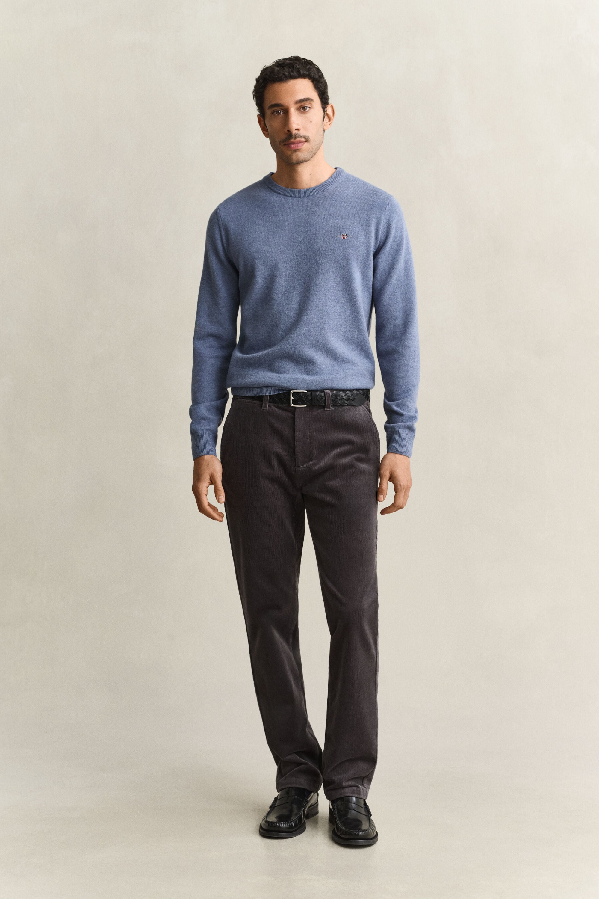 Regular Fit Cord Chinohose