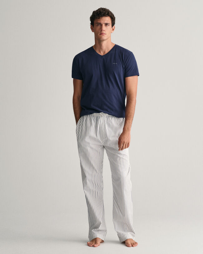 Gestreifte Pyjamahose
