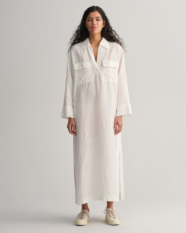 Maxi-Kaftan aus Leinen