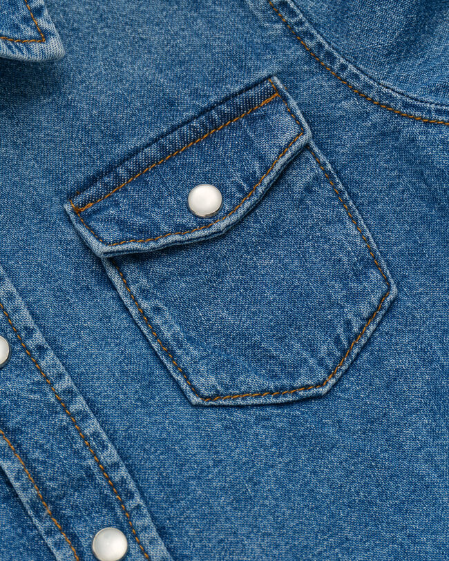 Kids Denim-Hemd