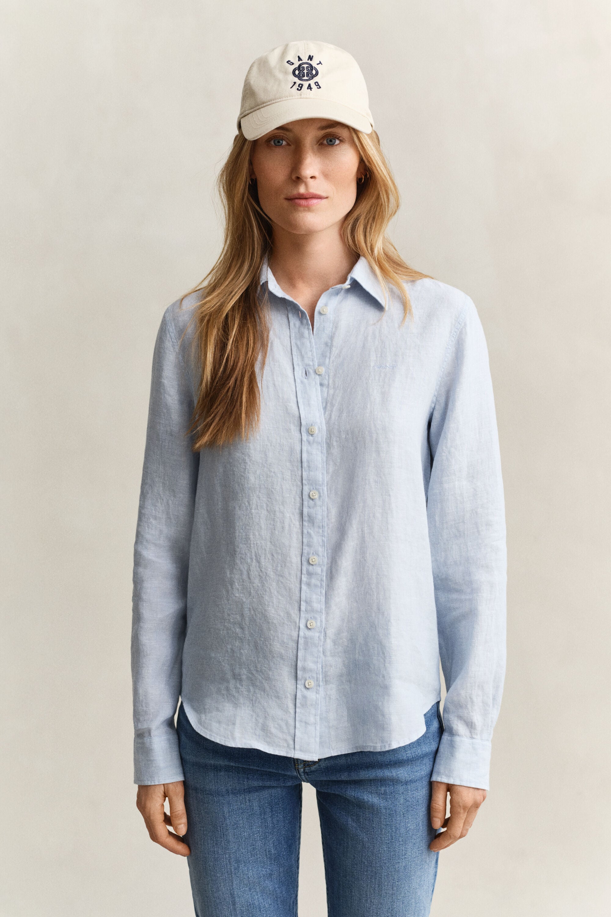 Camicia di lino regular fit