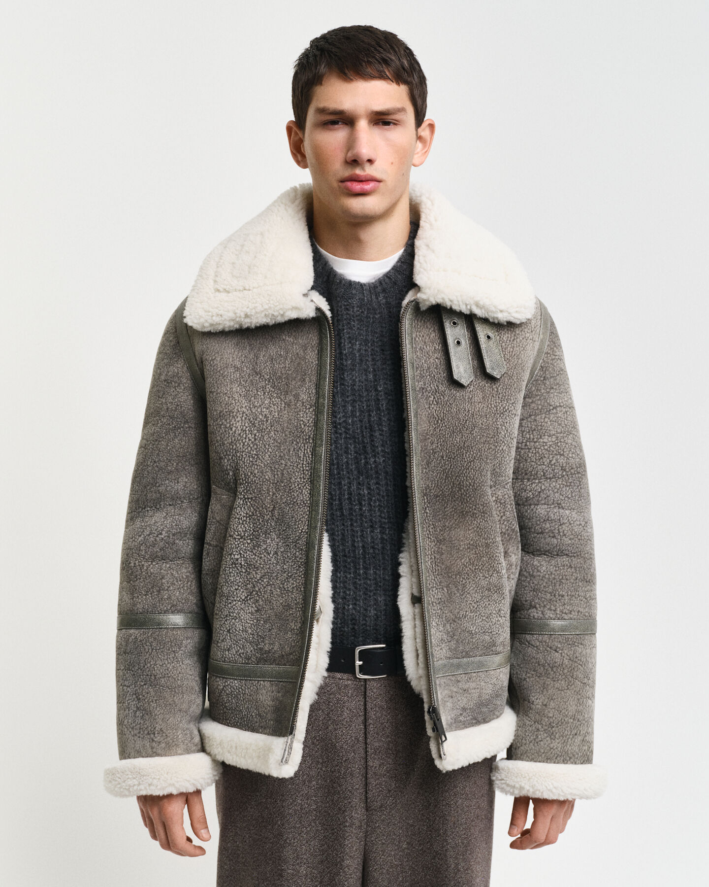 Shearling-Jacke