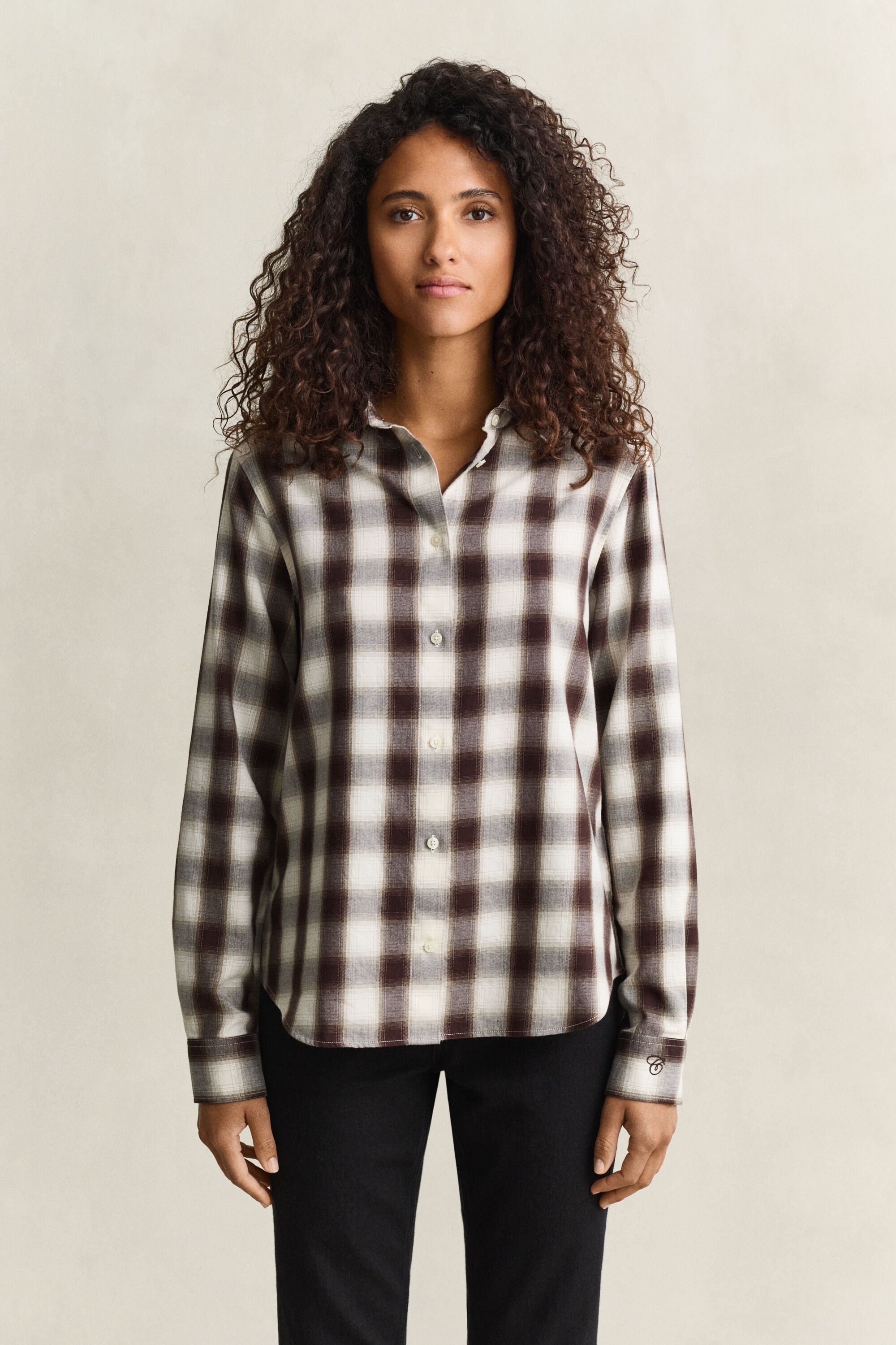 Camicia in flanella regular
