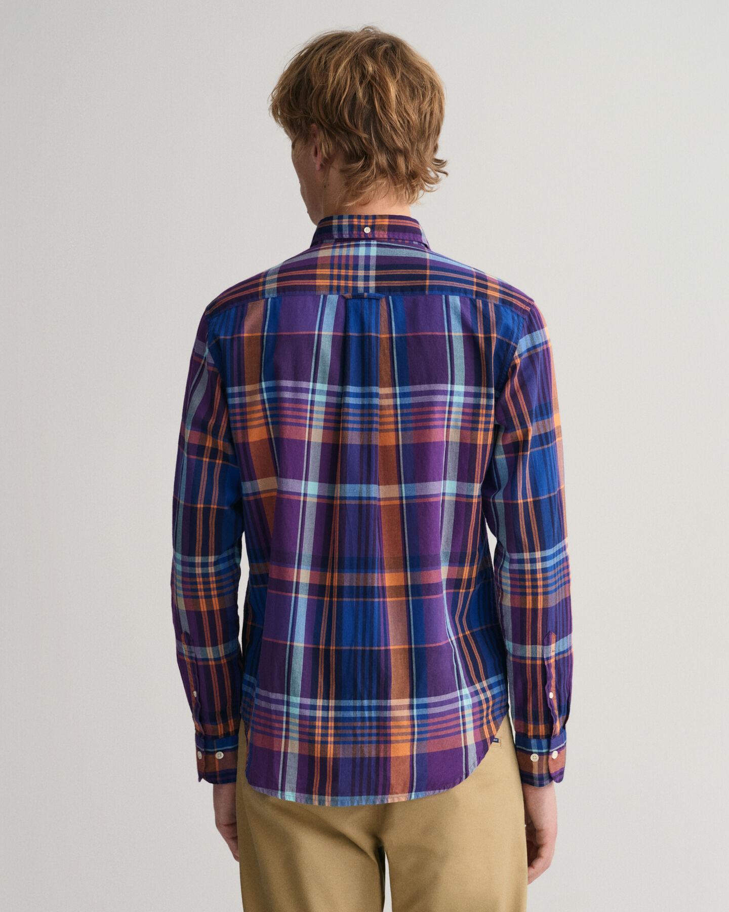 Farbenfrohes Regular Fit Madras-Hemd