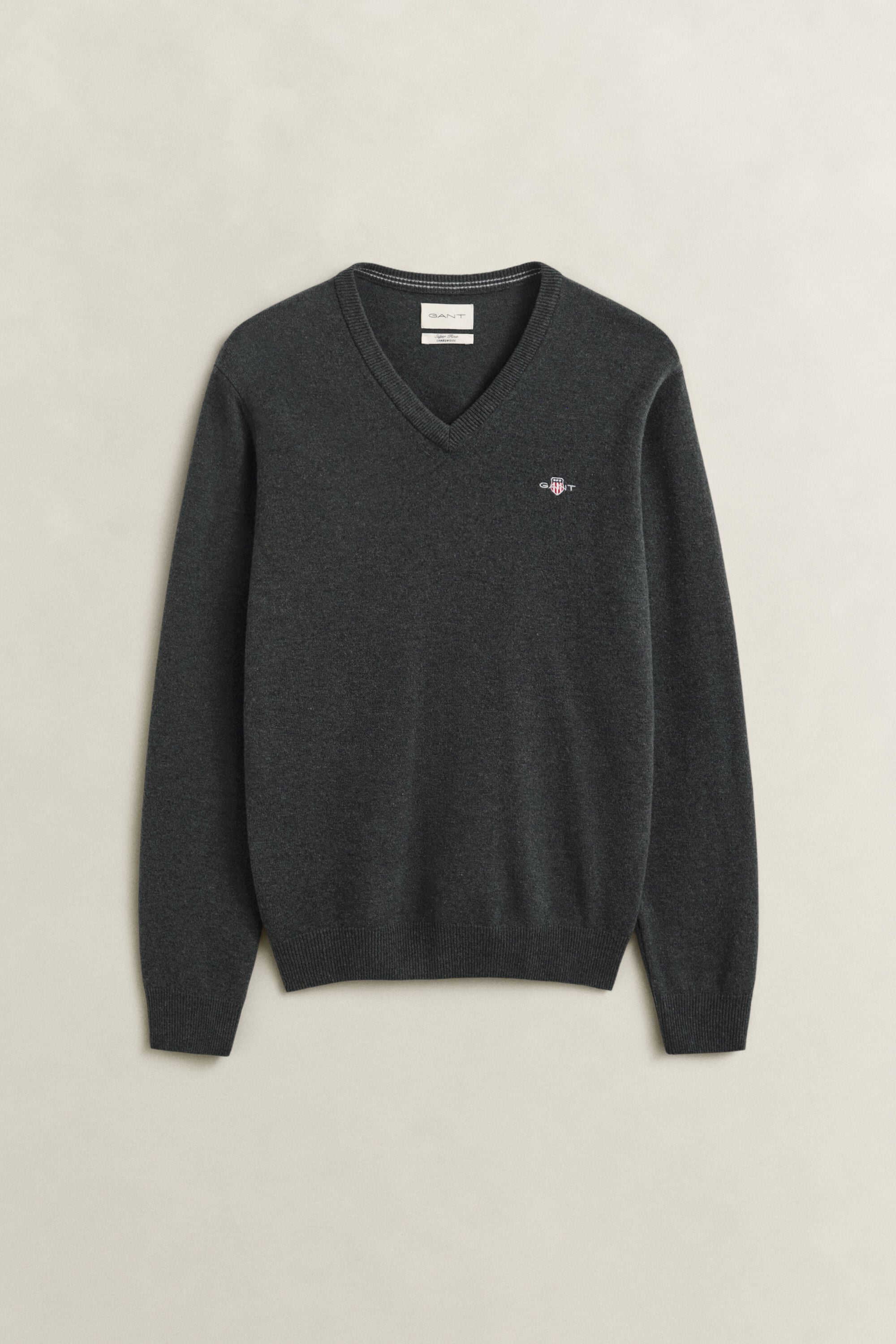 V-Neck Pullover aus Lambswool