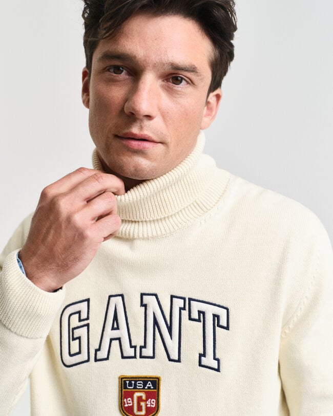 GANT Graphic Rollkragenpullover