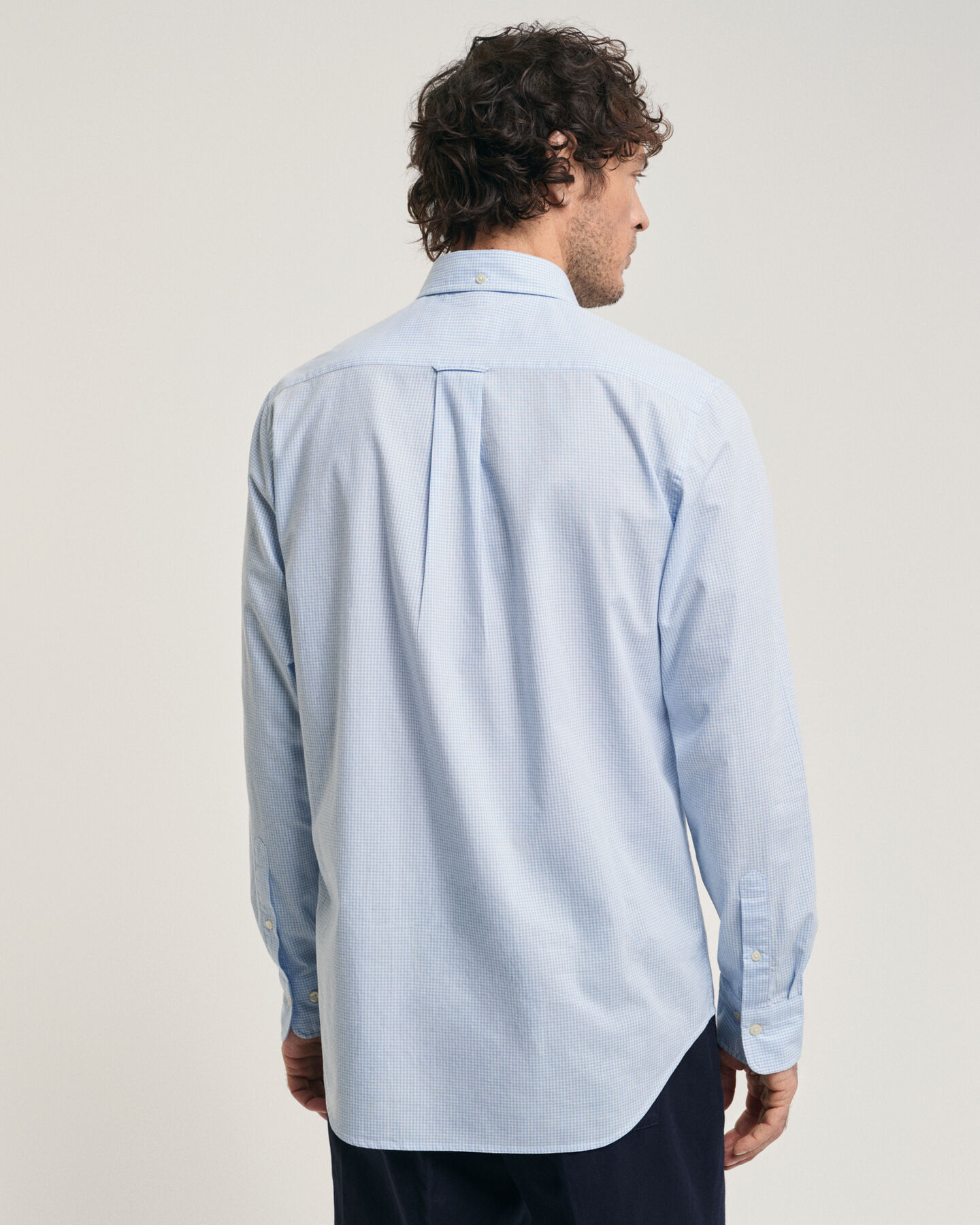 Seasonal Essential Regular Fit Archive Shield Popeline Hemd mit Vichy-Karo