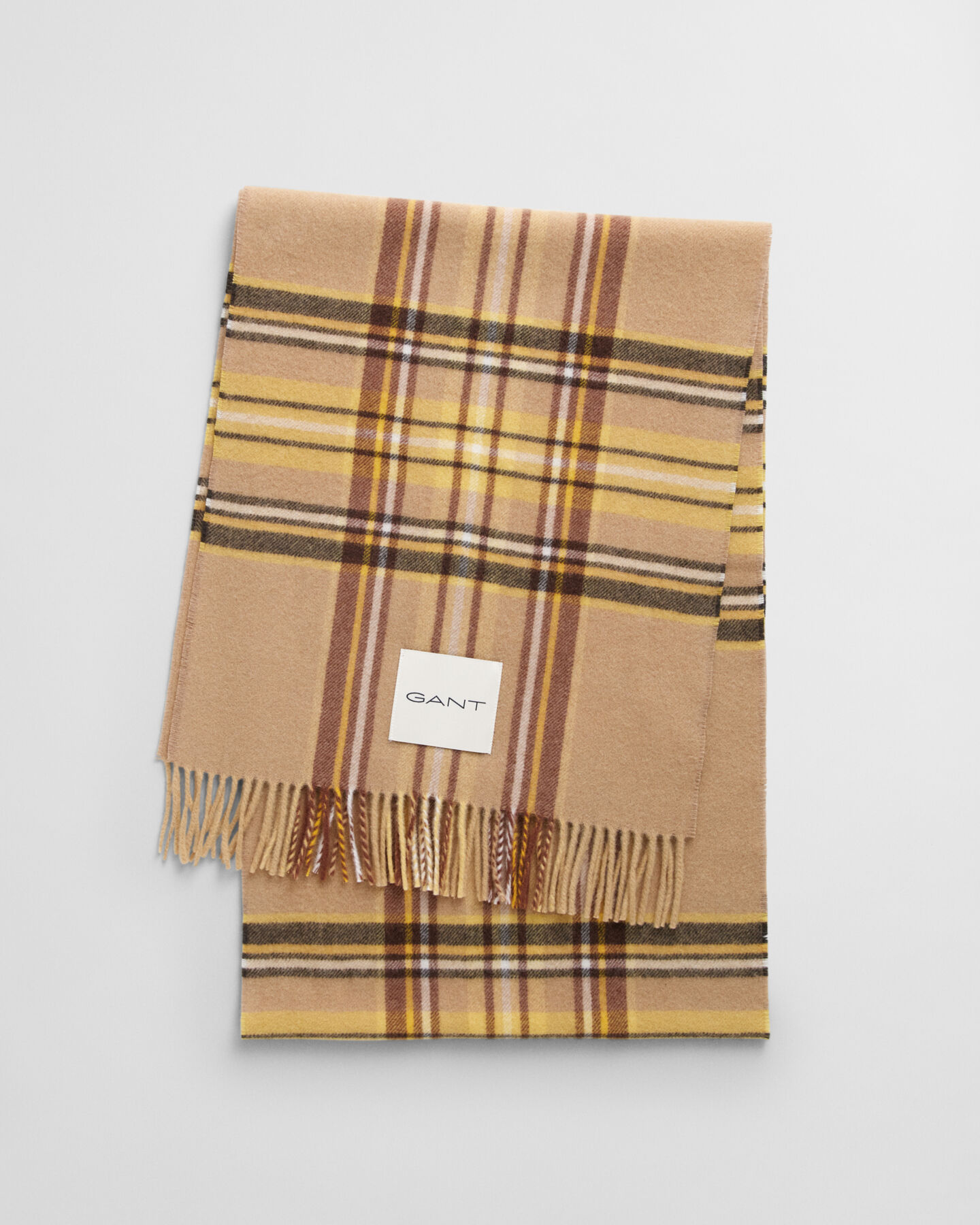 Karierter Tartan Schal mit Kaschmiranteil