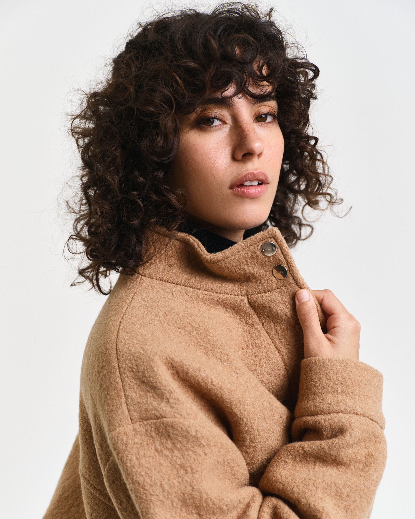 Harrington Jacke aus Wolle