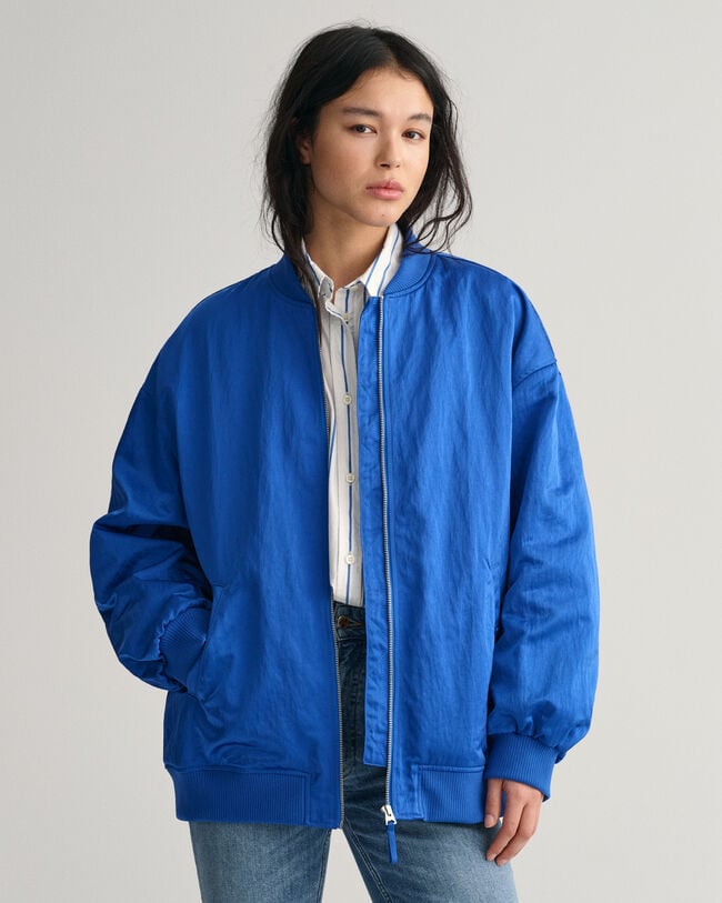 Satin Bomberjacke