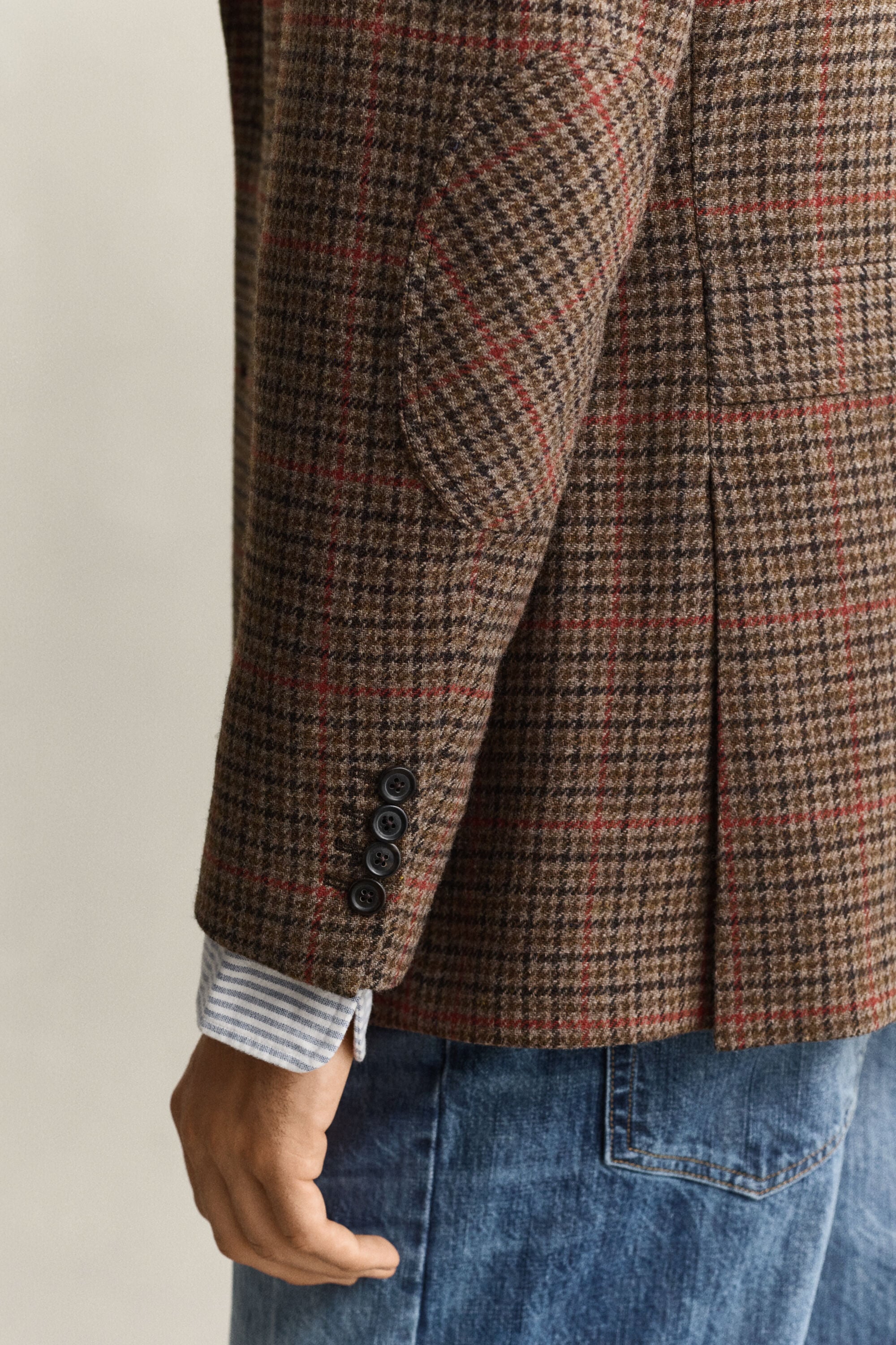 Giacca sportiva in tweed britannico