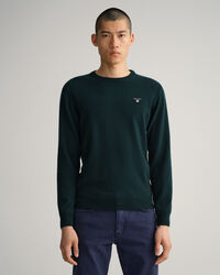 Rundhalspullover aus Super Fine Lambswool