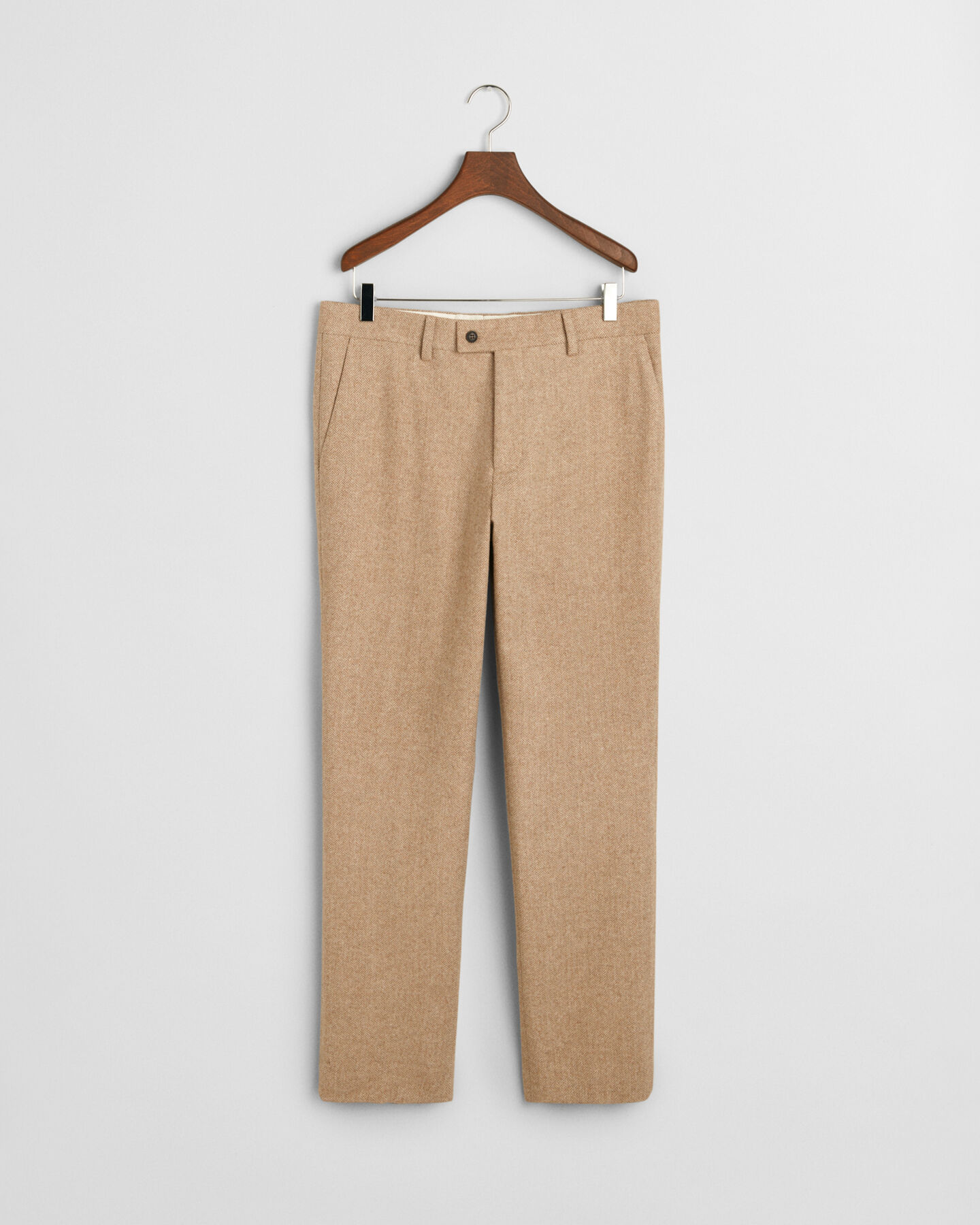 Slim Fit Herringbone Anzughose