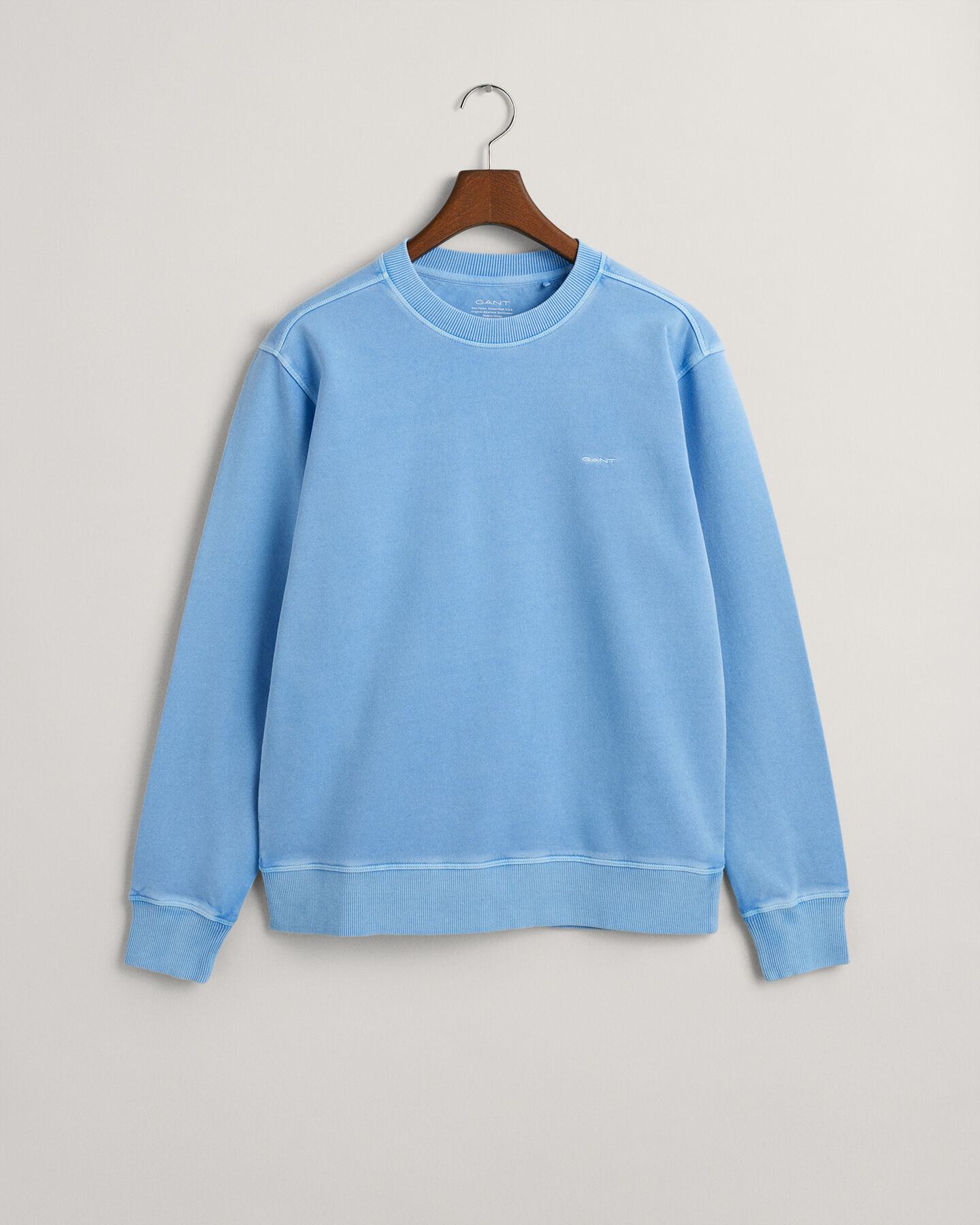 Sunfaded Rundhals-Sweatshirt