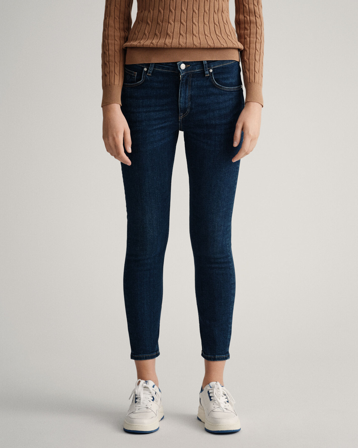 Farla Slim Fit Cropped Jeans