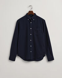 Regular Fit Hemd mit Fischgr&auml;tmuster