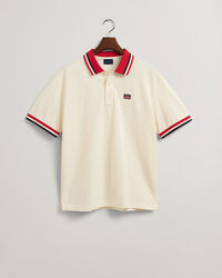 Retro Flag Piqu&eacute; Poloshirt